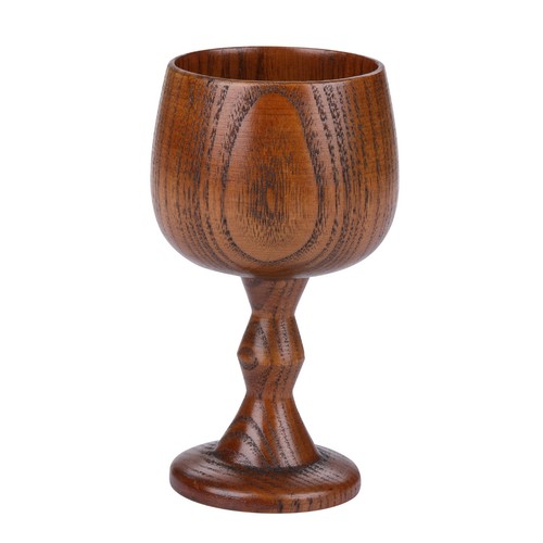 Wooden goblet chalice cup - wooden,