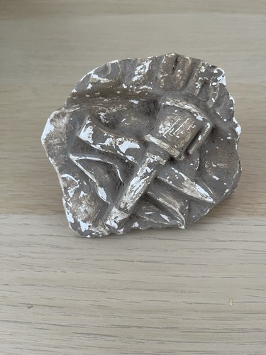 Rare chalk carved german - chalk,