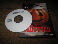 HALLOWEEN USED JOHN CARPENTER SEVENTIES SLASHER HORROR FRENCH IMPORT DVD.