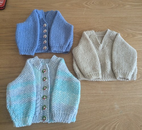 Months hand knitted - hand,