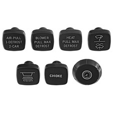 Triumph TR6 Dashboard Knob Set