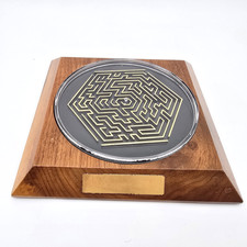Maze Wooden Desk Accessory Toy