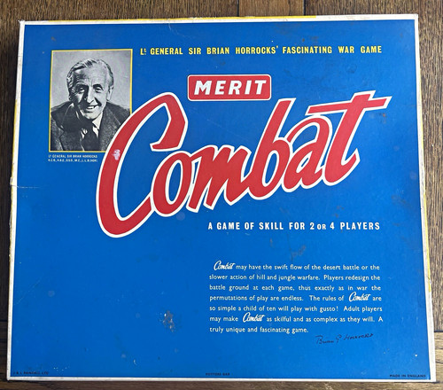 Vintage merit combat war board - war,