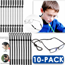 1-10X Eyeglasses Strap Glasses Sunglasses Sports Band Cord Holder for Adult Kid