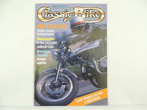 Vintage jan 1988 - jan, bike