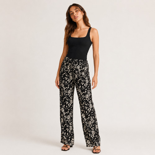 Palazzo ladies womens trousers - womens,