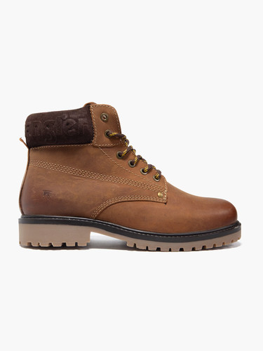 Wrangler mens leather lace - mens,