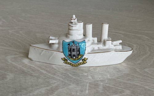 Ww1 crested ware ship - crested,