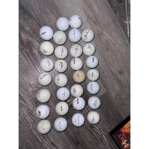 Mixed golf ball - lot, 28