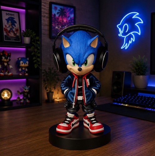 Super sonic headphone stand - headphone,