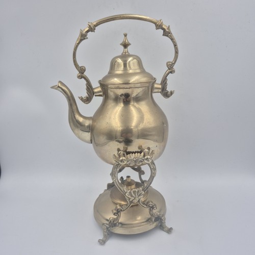 Vintage ornate brass spirit - vintage,