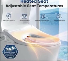 Smart Bidet Toilet Seat Heated