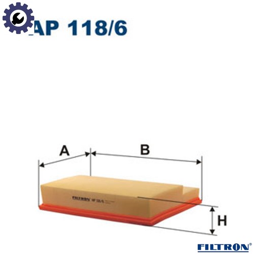 Air filter 118 for - filter,