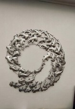 Large Silver Black Hammerhead