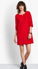 Hush Felix Red 100% Wool Pullover Dress XL Worn Twice Excellent Condition