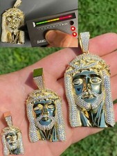 Jesus Piece Pendant Iced