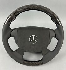 Mercedes AMG Classic R170 R129 W208 W202 Sport Steering Wheel Carbon Alcantara Leather oe