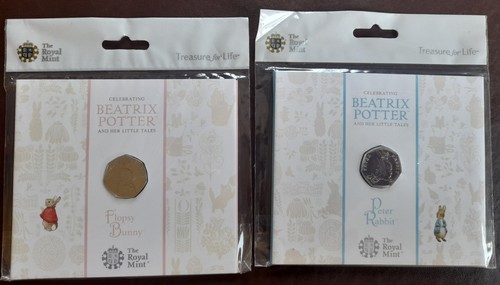 2018 beatrix potter 50p - beatrix,