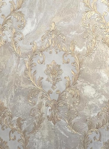 Rasch sienna damask beige gold - rasch,