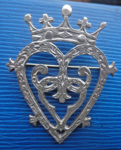 Silver scottish luckenbooth - silver,