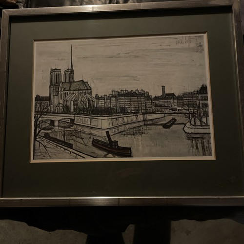 Vintage bernard buffet print - buffet,