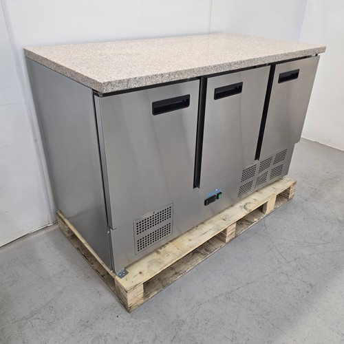 Bench fridge triple door - fridge,