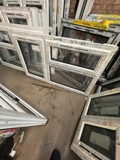 Brand new white upvc window