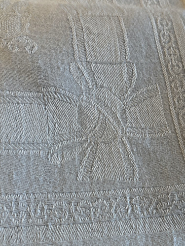 Set irish linen - 3, damask