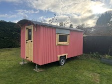 Towable Shepherd’s Huts by Rustic Huts. 