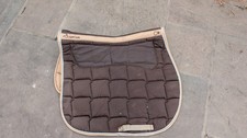 Fouganza Anti Slip Full Size  Saddle Pad  / Saddlecloth In Brown