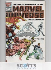 OFFICIAL HANDBOOK OF THE MARVEL UNIVERSE : DELUXE EDITION   #6     VF+