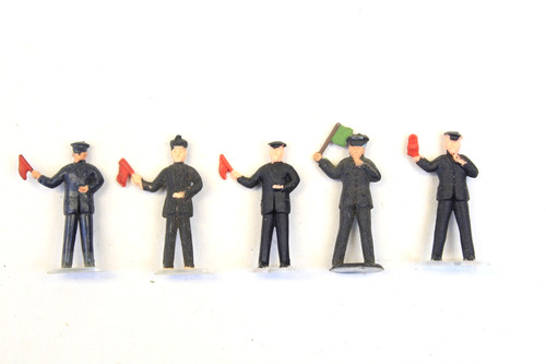 Train guard figures - train,