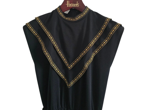 Vintage 1980 black jumpsuit - 1980's,