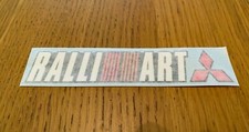 Ralliart JDM Sticker. Galant