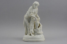 Antique Parian china figure of