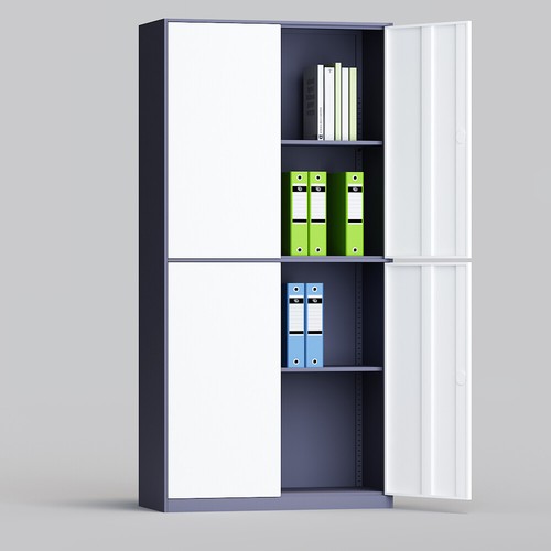 Metal door office - office, filing