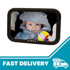 Car Baby Rear View Back Seat Mirror Large Adjustable Infant Child Toddler Safety