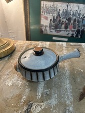 Vintage Denby Stoneware Soup Warmer with Lid – Made in England (½ Pint Capacity)