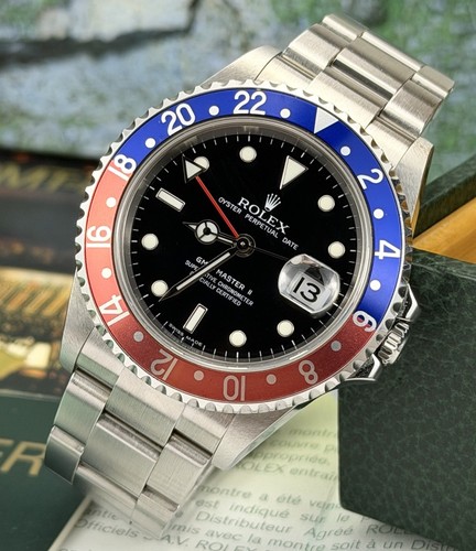Rolex gmt master 16710blro - rolex,