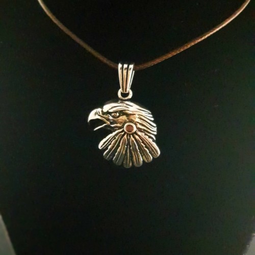 Ruby necklace unisex - ruby,