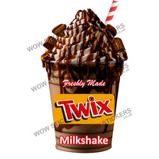 Ice cream van sticker Twix