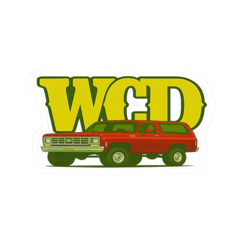Wcd blazer original - wcd, sticker