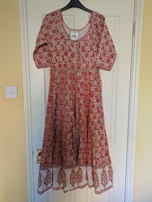 New ANOKHI Cotton Dress Hand