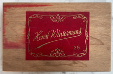 Henri Wintermans 25 cigar box