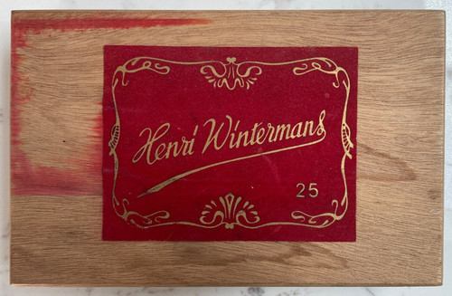 Henri wintermans cigar box - wintermans, 25