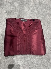Maroon Morrocan Thobe