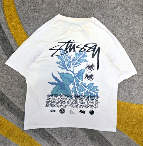 Men stüssy white - men's,