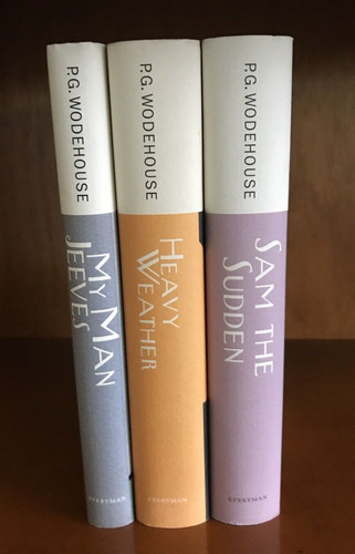 Wodehouse 3 hardbacks - wodehouse,