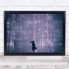 Silhouette Run Running Purple