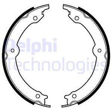 New Brake Shoe Set, parking